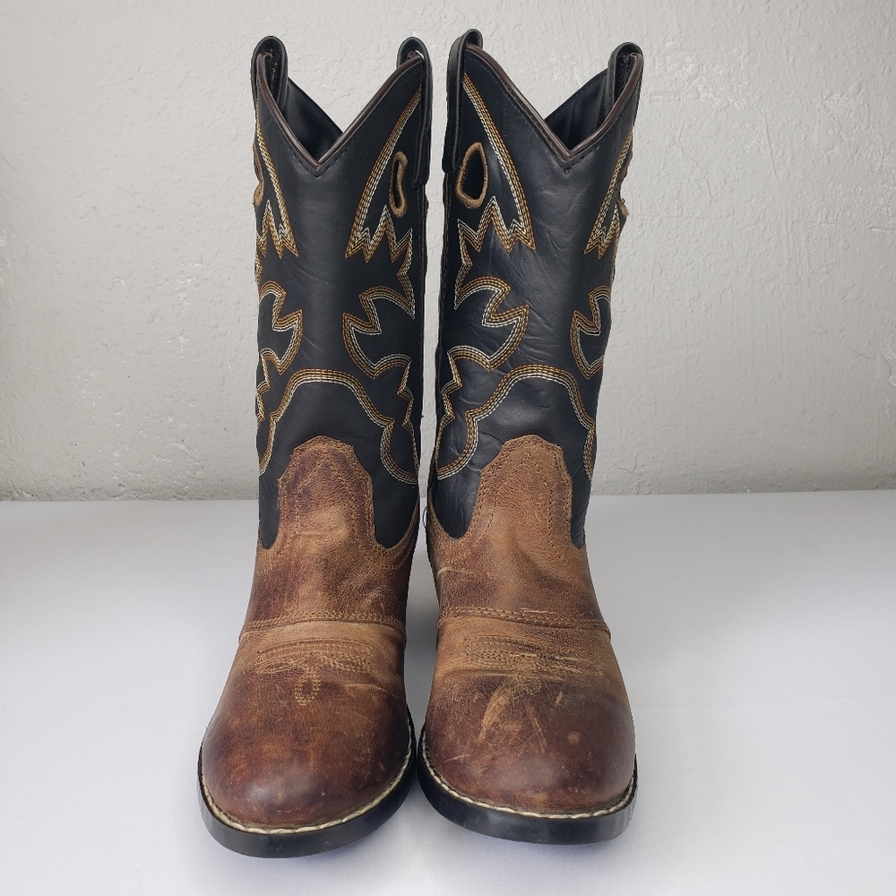 Cody James Women's Two-Tone Western Heeled Boots Size 7 US - Picture 2 of 13